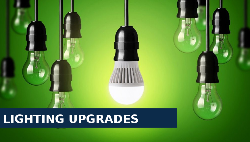 Lighting upgrades Morden Park