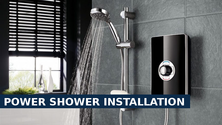 Power shower installation Morden Park